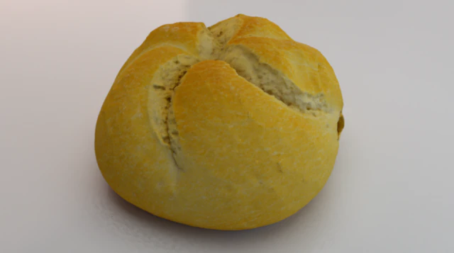 Pain blanc Modèle 3D .c4d .max .obj .3ds .fbx .stl .blend 