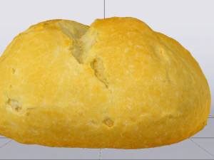 Pain blanc Modèle 3D