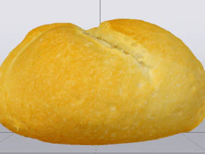 Pain blanc Modèle 3D