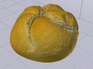 Pain blanc Modèle 3D
