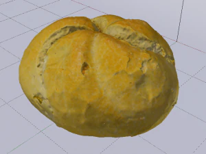 Pain blanc Modèle 3D