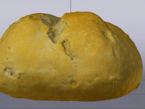 Pain blanc Modèle 3D