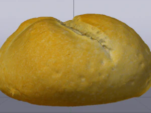 Pain blanc Modèle 3D