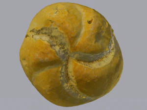 Pain blanc Modèle 3D