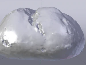 Pain blanc Modèle 3D