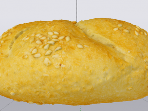 White Bread 3D Model