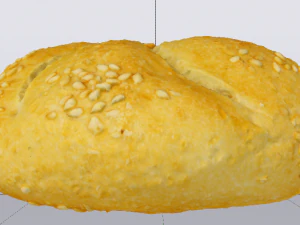 White Bread 3D Model