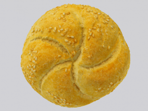 White Bread 3D Model