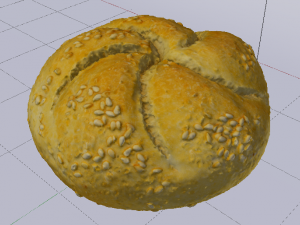 White Bread 3D Model