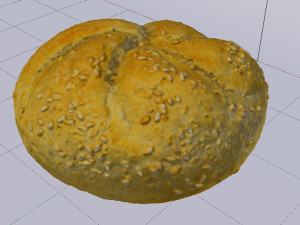 White Bread 3D Model