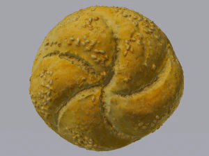 White Bread 3D Model