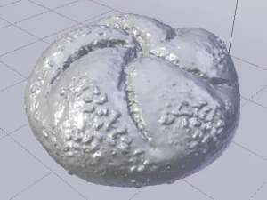 White Bread 3D Model