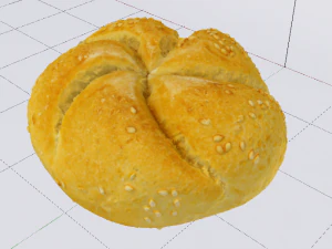 White Bread 3D Model
