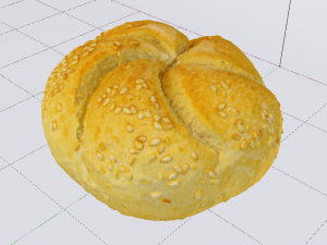 White Bread 3D Model