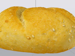 White Bread 3D Model