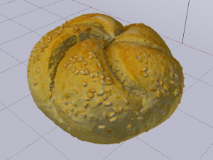 White Bread 3D Model