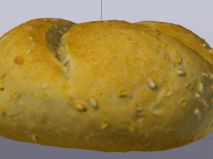 White Bread 3D Model