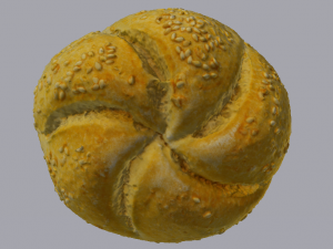 White Bread 3D Model