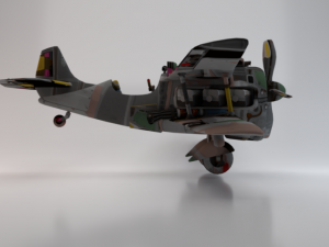 Plane 3D-Modell