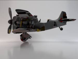 Plane 3D-Modell