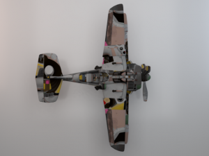 Plane 3D-Modell