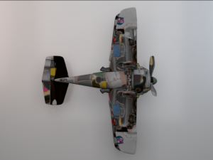 Plane 3D-Modell