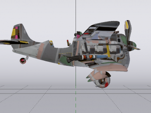 Plane 3D-Modell