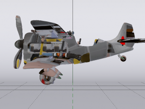 Plane 3D-Modell