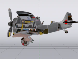 Plane 3D Model