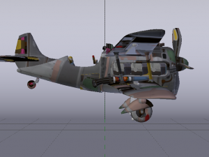 Plane 3D-Modell