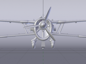 Plane 3D-Modell