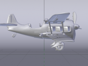 Plane 3D-Modell
