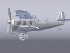 Plane 3D-Modell