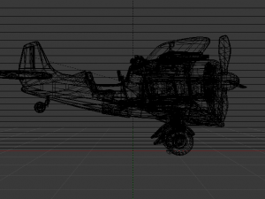 Plane 3D-Modell