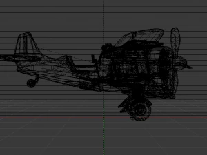 Plane 3D Model