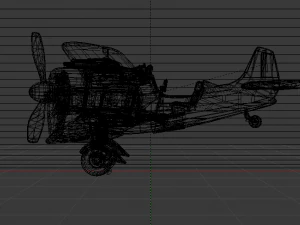 Plane 3D Model