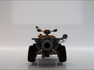 Quad ATV 3D 模型