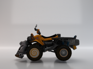 Quad ATV 3D 模型