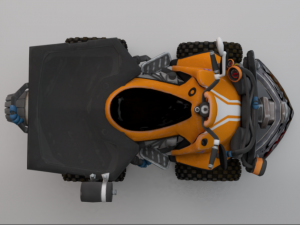 Quad ATV 3D 模型