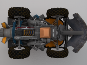 Quad ATV 3D 模型