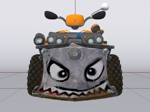 Quad ATV 3D 模型