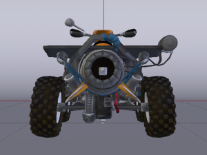 Quad ATV 3D 模型