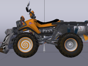 Quad ATV 3D 模型