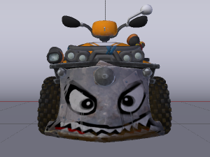Quad ATV 3D 模型