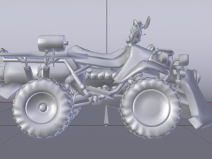 Quad ATV 3D 模型