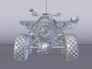 Quad ATV 3D Model