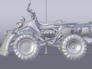 Quad ATV 3D 模型