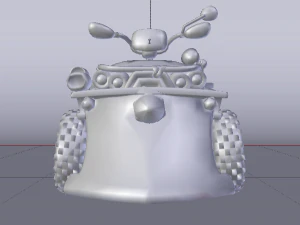 Quad ATV 3D Model