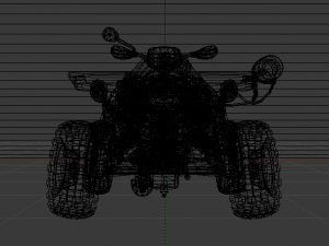 Quad ATV 3D 模型