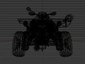 Quad ATV 3D Model